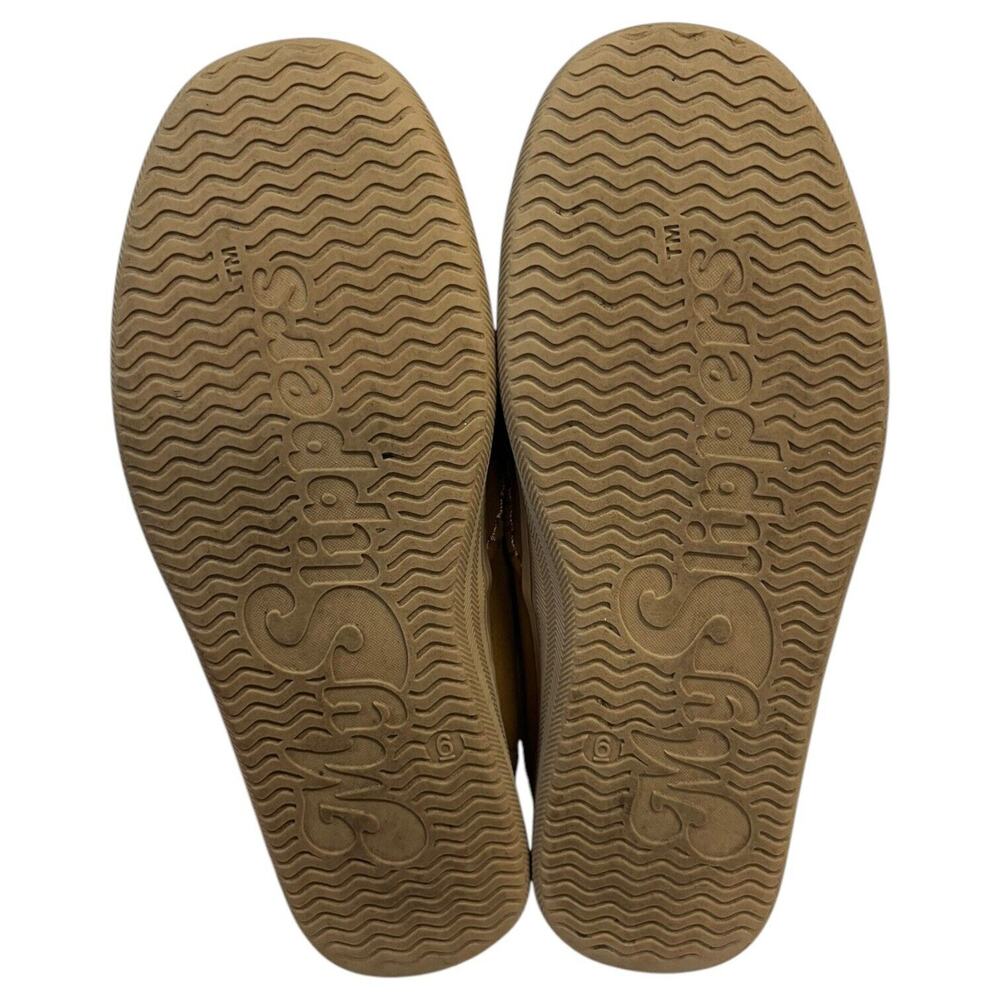 My Slippers Womens 6 All Season Leather Slip On Mules Shoes 74472-02 Brown - Picture 4 of 9